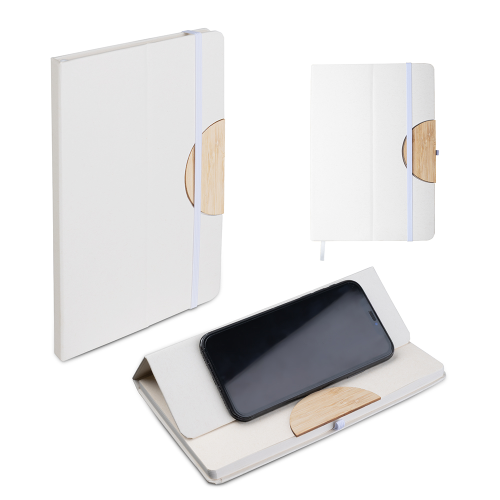 Caderno A5 Capa em Caixa de Leite Reciclado - CAD420P