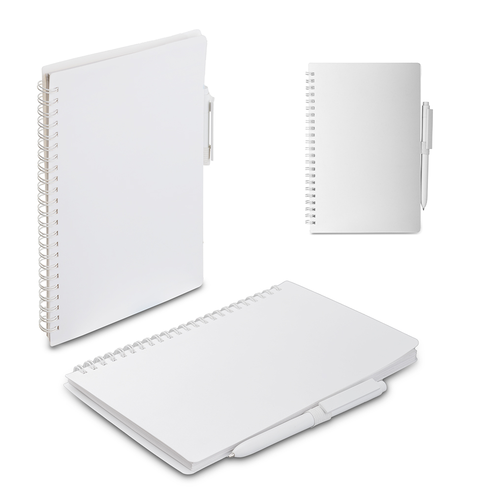 Caderno A5 Capa em PP com caneta - CAD360P