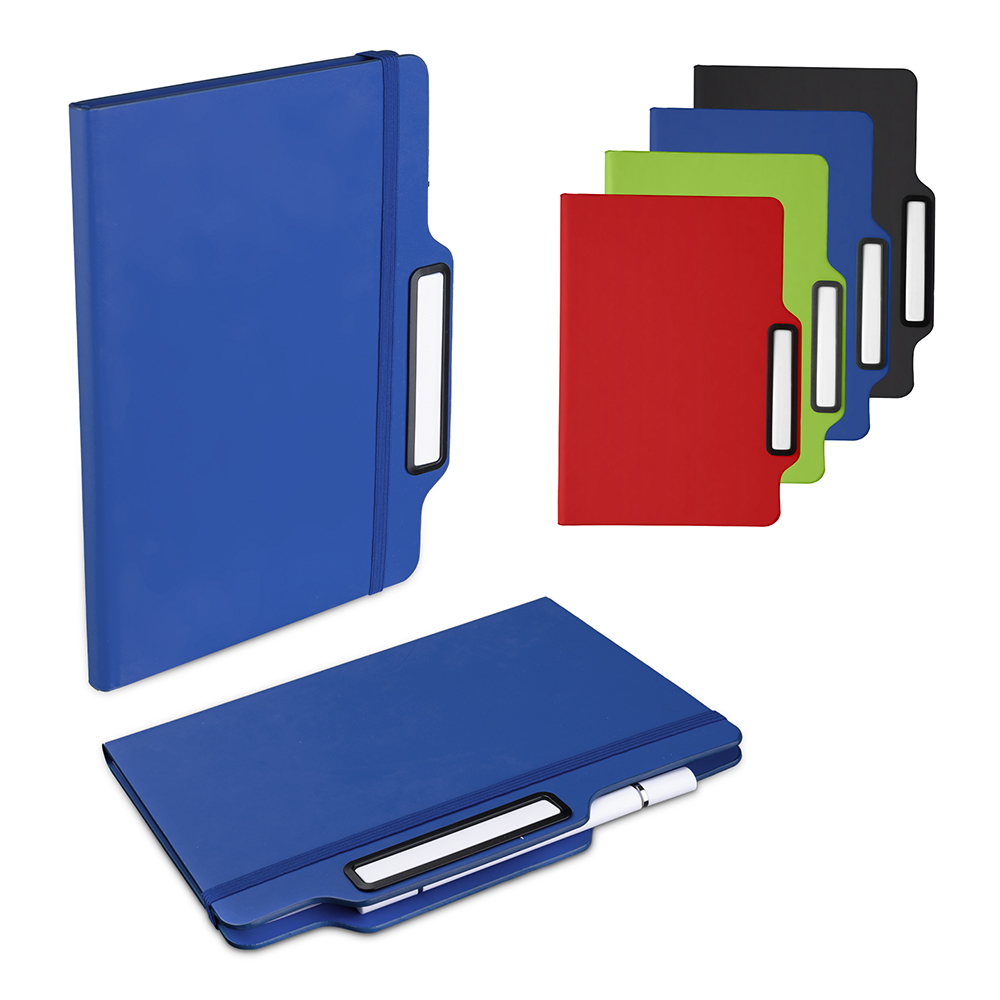 Caderno A5 Capa em PU c/ Caneta - CAD004C