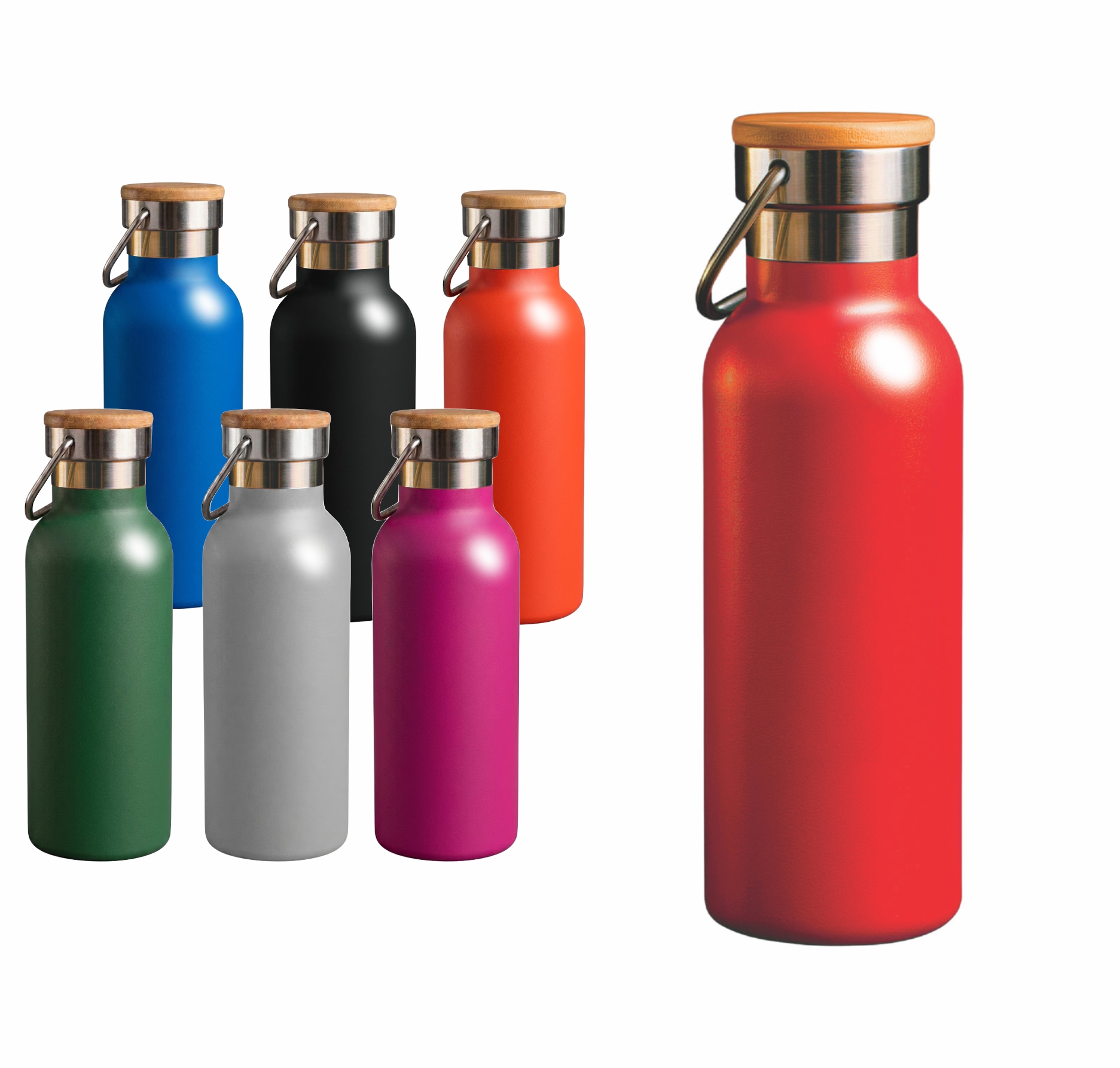 Garrafa Térmica Inox WB Bambu 500ML